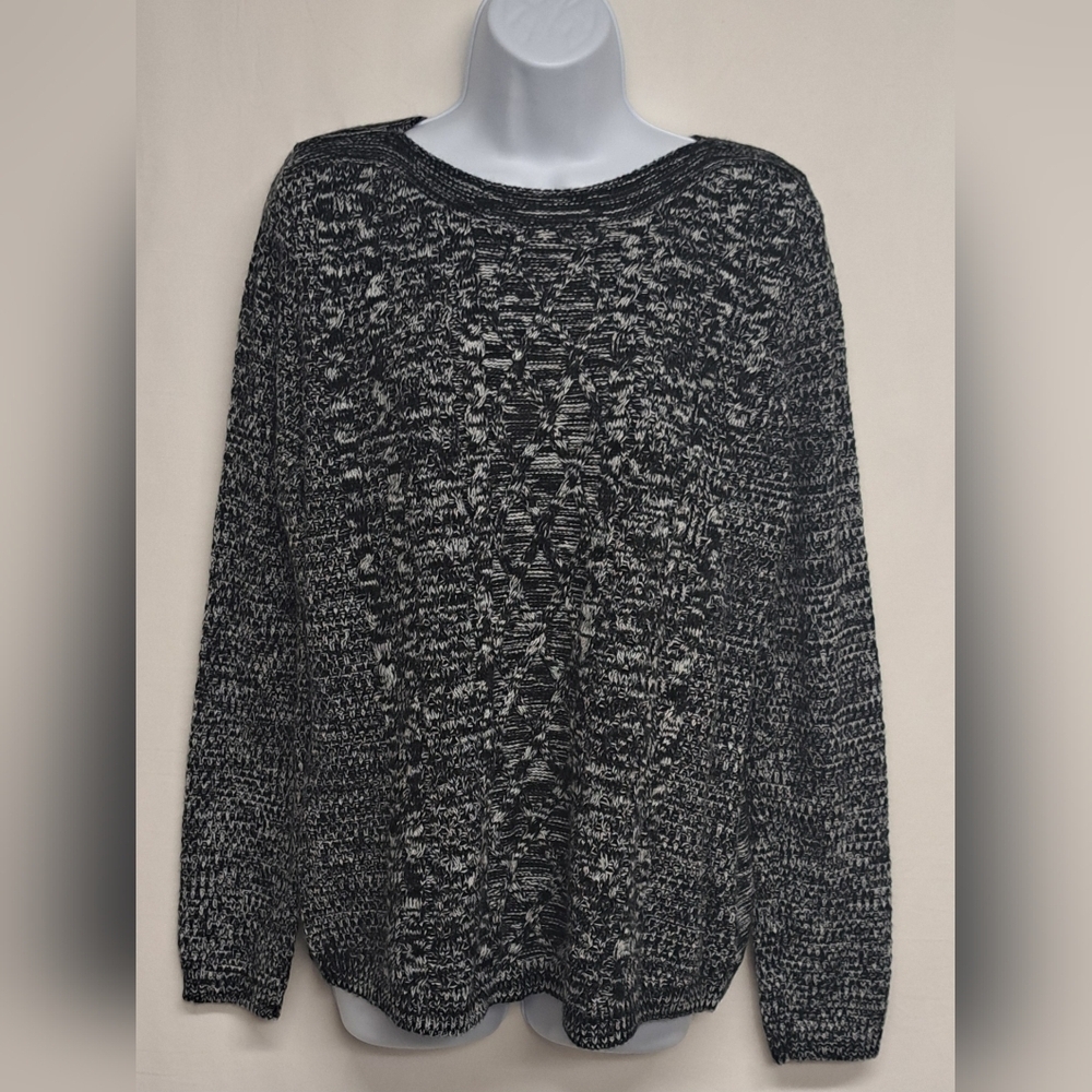Croft & Barrow Acrylic Sweater Long Sleeve L